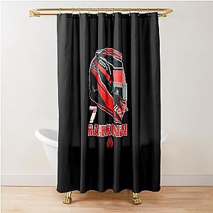 Kimi Raikkonen 2021 Shower Curtain