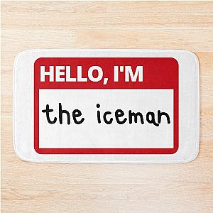 Funny name kimi raikkonen the iceman Bath Mat