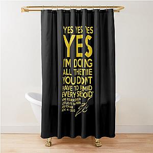 Kimi Raikkonen Shower Curtain
