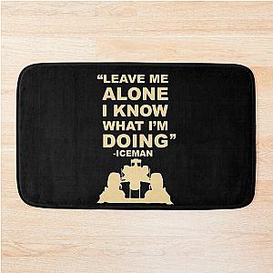 Kimi Raikkonen Leave Alone Bath Mat