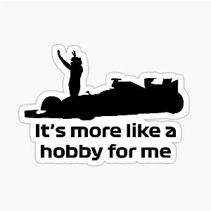 Formula One, kimí Raikkonen - It's more like a hobby for me Sticker