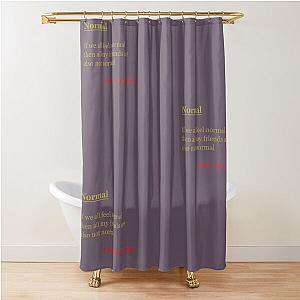 Kimi Raikkonen Haiku Shower Curtain
