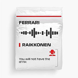 Kimi Raikkonen will not have the radio message (Francesco) Duvet