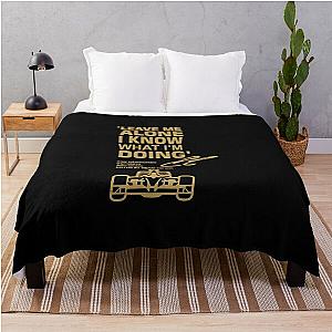 Leave Me Alone Kimi Raikkonen Throw Blanket