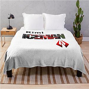Kimi Raikkonen Iceman Throw Blanket