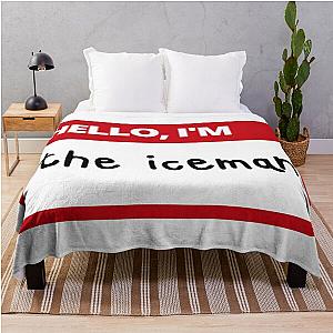 Funny Kimi Raikkonen The Iceman Throw Blanket