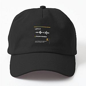 Kimi Raikkonen Just leave me alone I know what to do team radio message Dark Francesco Dad Hat