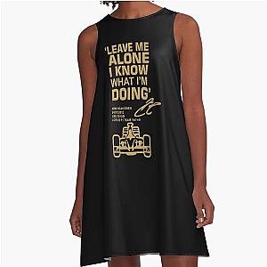 Leave Me Alone Kimi Raikkonen A-Line Dress