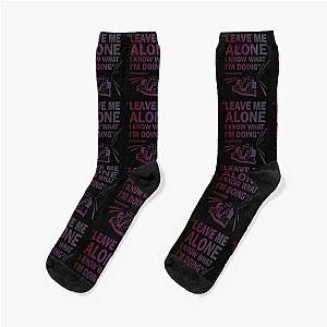 Leave Me Alone Kimi Raikkonen F1 Socks