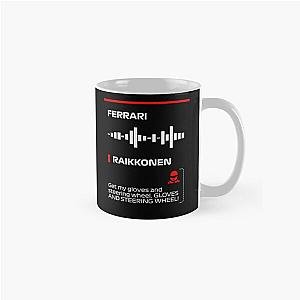 Kimi Raikkonen Get gloves and steering wheel team radio message Dark (Francesco) Classic Mug