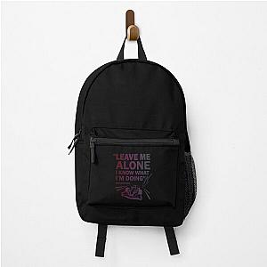 Leave Me Alone Kimi Raikkonen F1 Backpack