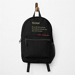 Kimi Raikkonen Haiku Backpack