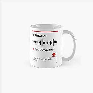Kimi Raikkonen Radio Message Francesco Classic Mug