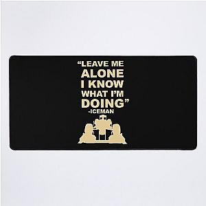 Kimi Raikkonen Leave Me Alone Desk Mat