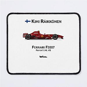 Kimi Raikkonen F2007 Mouse Pad