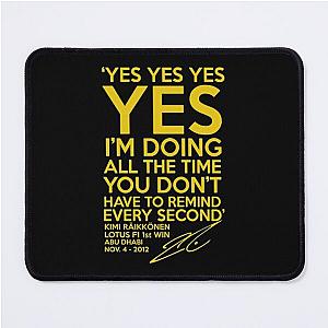 Kimi Raikkonen Mouse Pad