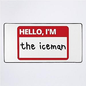 Funny name tag Kimi Raikkonen Desk Mat