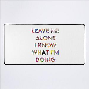 Kimi Räikkönen Leave Me Alone Desk Mat