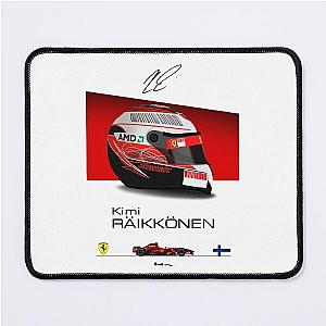 Kimi Raikkonen - F2007 Helmet Car Print Mouse Pad