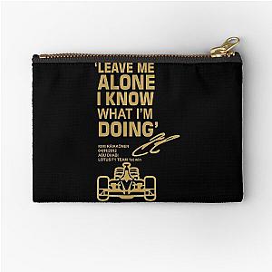 Leave Me Alone - Kimi Raikkonen Zipper Pouch