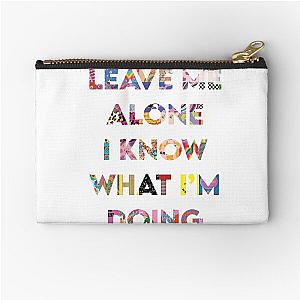 Kimi Raikkonen Leave Me Alone Zipper Pouch