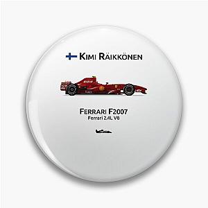 Kimi Raikkonen F2007 Pin