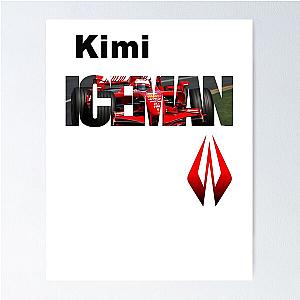 Kimi Raikkonen Iceman Poster