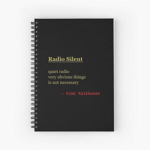 Radio Kimi Raikkonen Haiku Notebook