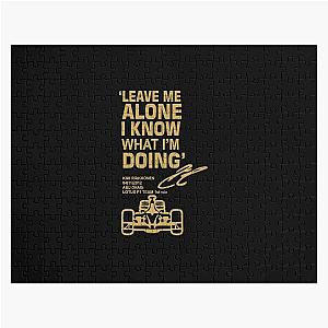 Leave Me Alone - Kimi Raikkonen Jigsaw Puzzle