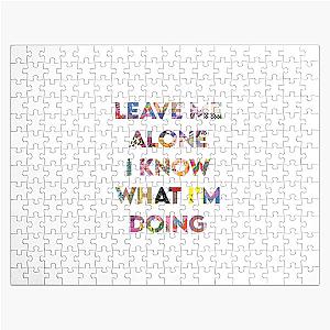 Kimi Raikkonen Leave me alone Jigsaw Puzzle
