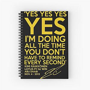 Kimi Raikkonen Notebook