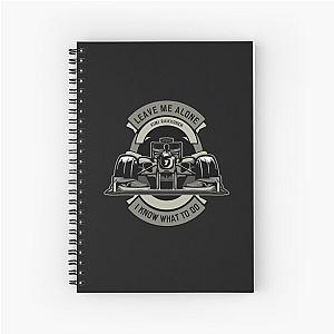 Kimi Raikkonen - Leave Me Alone Spiral Notebook