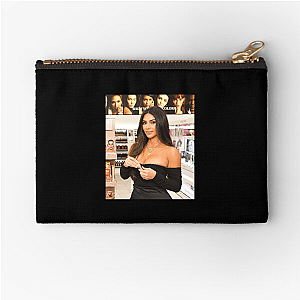 Kim Is the Algorithm Kim Kardashian Zipper Pouches