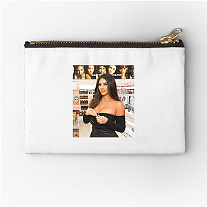Kim Is the Algorithm Kim Kardashian Zipper Pouches