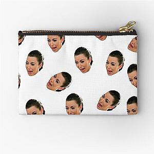 Crying Kim Kardashian Zipper Pouch