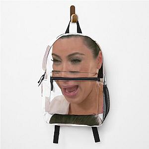 Kim Kardashian Crying Art Backpack