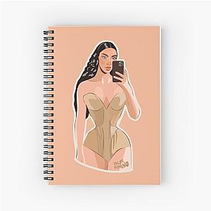 Kim Kardashian by Spiral Notebook