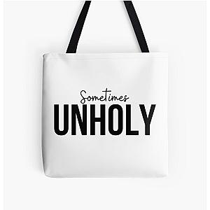 Sometime unholy Sam smith Kim petras All Over Print Tote Bag