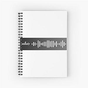 Sam Smith - Unholy (ft. Kim Petras) (Spotify Code) Spiral Notebook