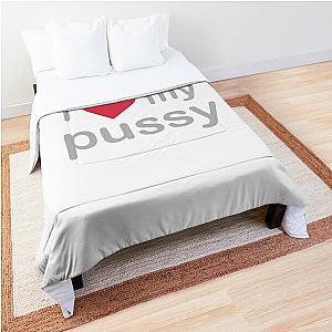 I love my pussy Kim Petras shirt Comforter