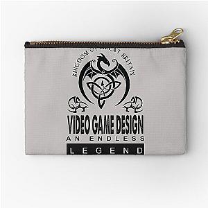 Video Game Design Kingdom Of Great Britain An Endless Legend Black Zipper Pouch