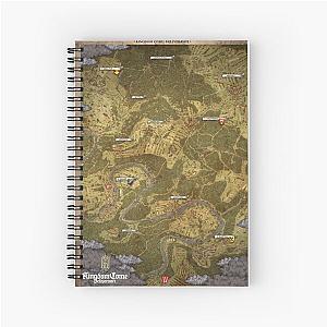 Kingdom Come Deliverance Map Spiral Notebook