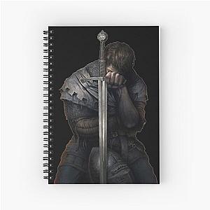 Warrior Knight Kingdom Sword Spiral Notebook