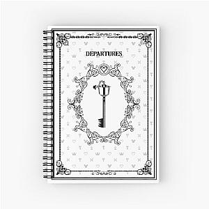 Departures - Book 1 - Kingdom Hearts - White Spiral Notebook