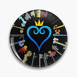 Kingdom hearts keyblades Pin