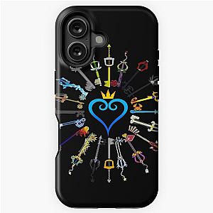 Kingdom Hearts Keyblades iPhone Tough Case