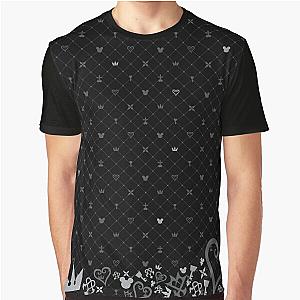 Kingdom Hearts Pattern2 Graphic T-Shirt