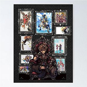 Kingdom Hearts Throne Compilation Poster