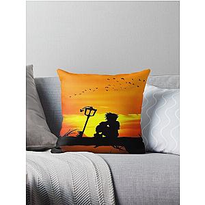 kingdom hearts art Throw Pillow