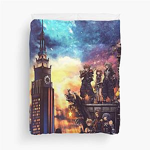 Kingdom Hearts Town Duvet Cover